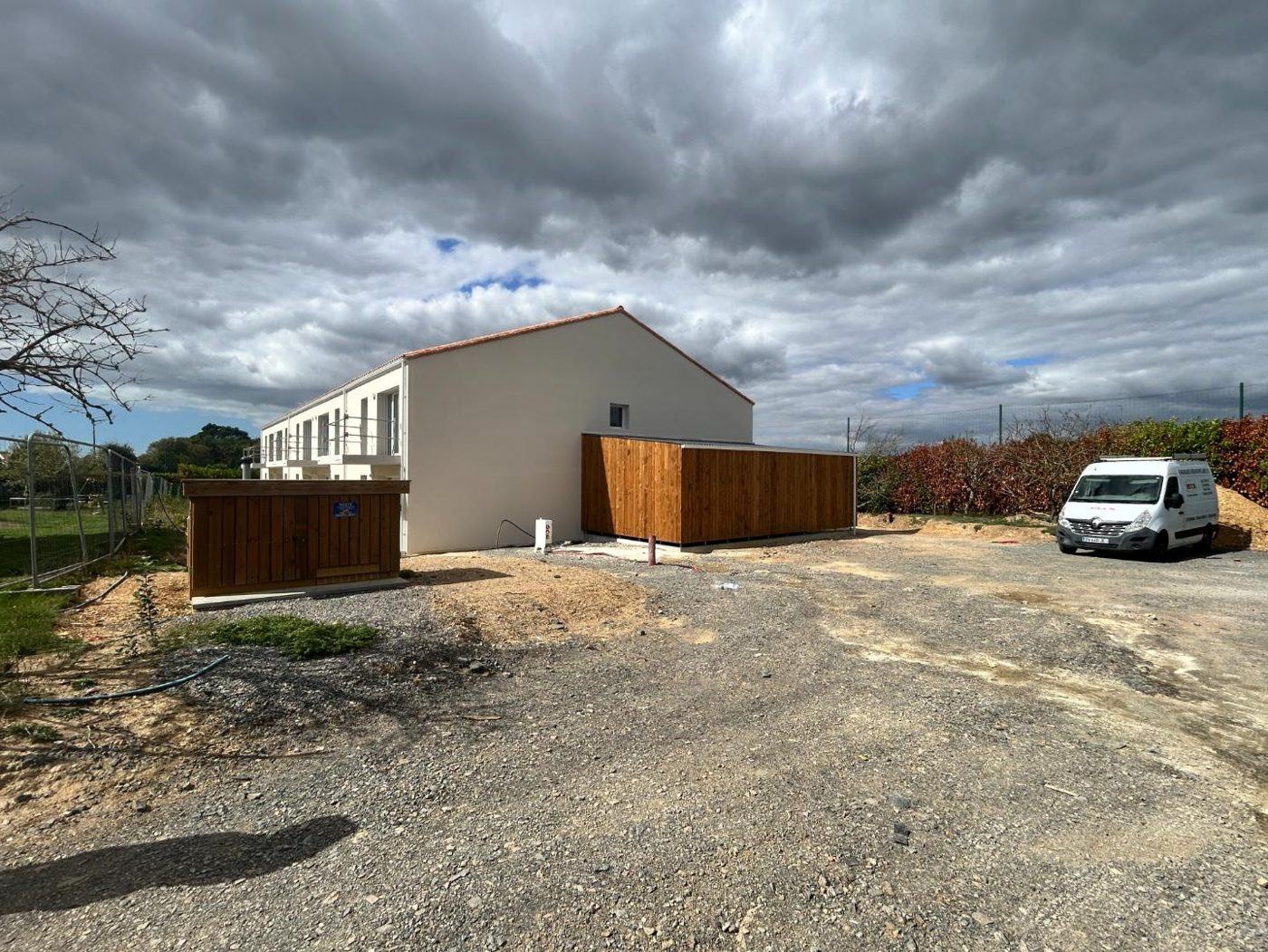 Photo du chantier de la résidence Mona Nova Grosbreuil