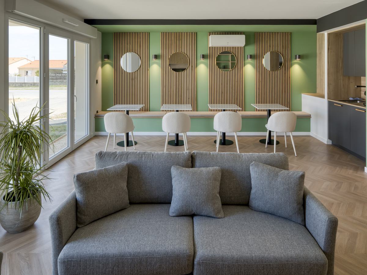 Espace commun de la résidence Legé