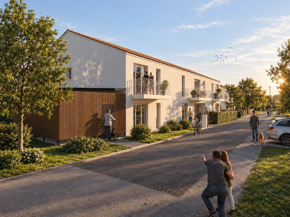 Appartements avec services pour seniors Mona Nova à Legé (44)