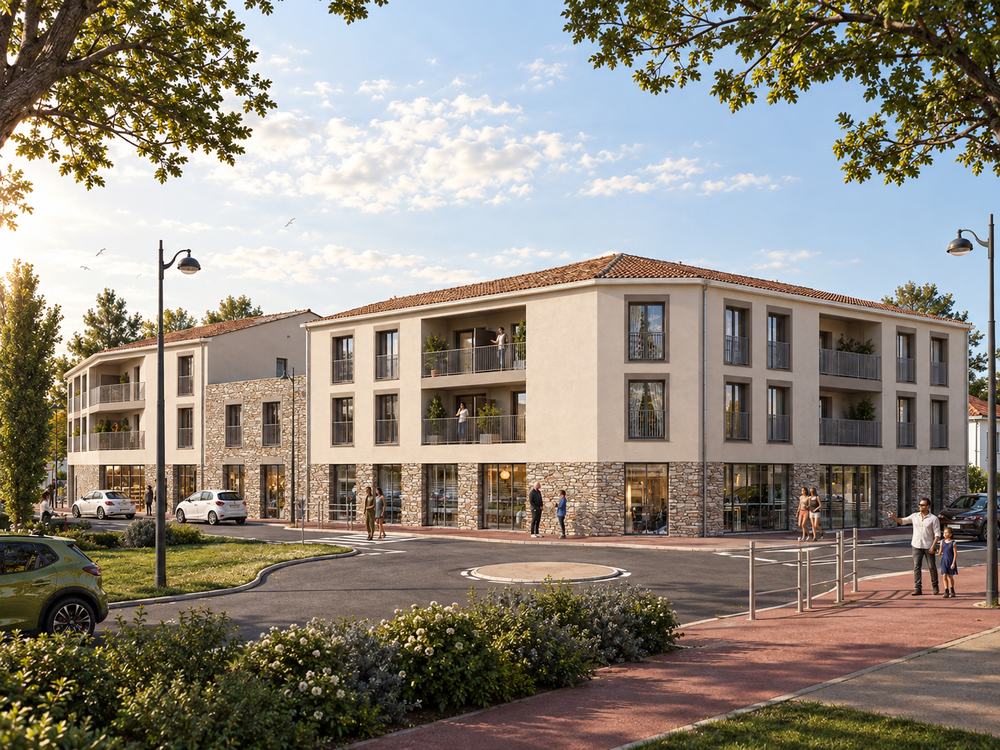 Appartements avec services pour seniors Mona Nova aux Herbiers (85)